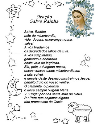 ORAÇÃO SALVE RAINHA